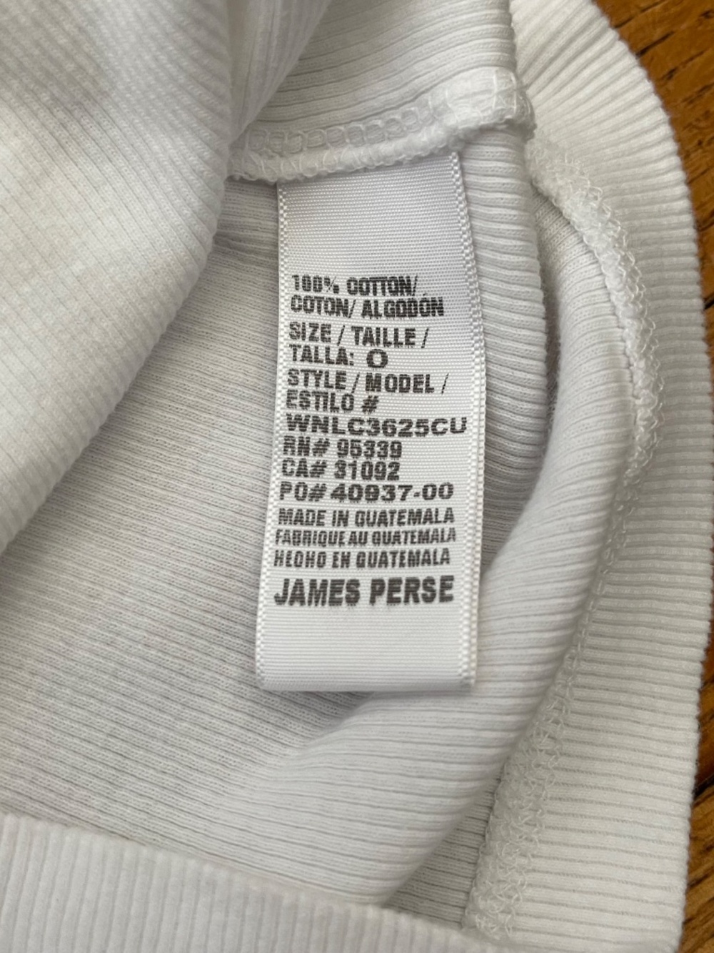 James Perse Standard Ribbed Tank Top - Picture 7 of 8